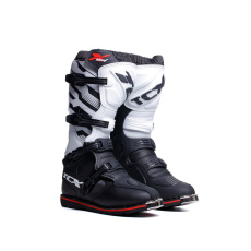 Moto boty TCX X-BLAST černo/bílo/červené Moto boty TCX X-BLAST černo/bílo/červené