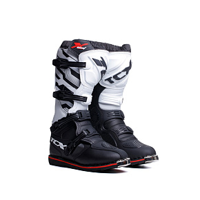 Moto boty TCX X-BLAST černo/bílo/červené Moto boty TCX X-BLAST černo/bílo/červené