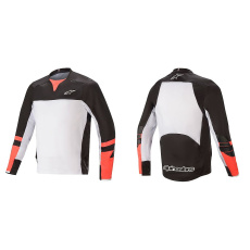 Alpinestars Drop PRO L/S Jersey dres Black White Alpinestars Drop PRO L/S Jersey dres Black White