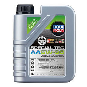 LIQUI MOLY Special Tec AA 5W-30 (Asie, Amerika), syntetický motorový olej 1 l LIQUI MOLY Special Tec AA 5W-30 (Asie, Amerika), syntetický motorový olej 1 l