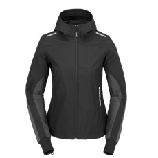 bunda HOODIE ARMOR LIGHT LADY 2023, SPIDI, dámská (černá) bunda HOODIE ARMOR LIGHT LADY 2023, SPIDI, dámská (černá)