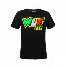 Triko Valentino Rossi VR46 WLF černé 306404 Triko Valentino Rossi VR46 WLF černé 306404