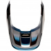 Náhradní kšilt Fox V1 x19 V1 Helmet Visor - otif Blue/Grey 