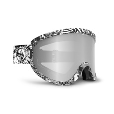 Zimní brýle Volcom Footprints Op Art -  Silver Chrome 