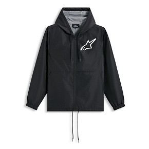 bunda SPEEDER CHROMIUM WINDBREAKER, ALPINESTARS (černá/bílá)