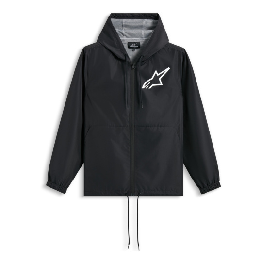 bunda SPEEDER CHROMIUM WINDBREAKER, ALPINESTARS (černá/bílá)