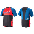 Alpinestars Drop 8.0 S/S Jersey dres Mid Blue/Bright Red