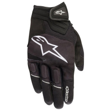 rukavice ATOM, ALPINESTARS (černé/bílé) 2025 rukavice ATOM, ALPINESTARS (černé/bílé) 2025