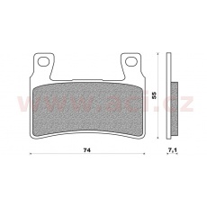 brzdové destičky (směs ROAD TOURING SINTERED) NEWFREN (2 ks v balení) brzdové destičky (směs ROAD TOURING SINTERED) NEWFREN (2 ks v balení)