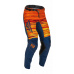 kalhoty KINETIC WAWE, FLY RACING - USA 2022 (modrá/oranžová)