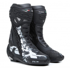 Moto boty TCX RT-RACE černo/bílo/šedé Moto boty TCX RT-RACE černo/bílo/šedé