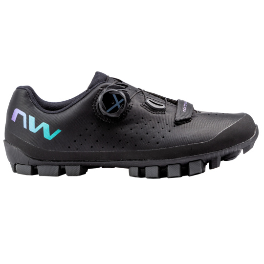 Dámské tretry Northwave Hammer Plus Wmn  Black/Iridescent