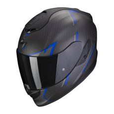 Moto přilba SCORPION EXO-1400 EVO CARBON AIR KENDAL matná černo/modrá Moto přilba SCORPION EXO-1400 EVO CARBON AIR KENDAL matná černo/modrá