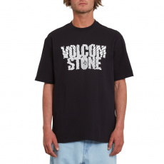 Pánské triko Volcom Shattered se Ss Black Pánské triko Volcom Shattered se Ss Black