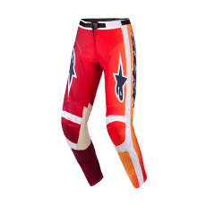 kalhoty RACER PORTL, ALPINESTARS (červená/oranžová/světle šedá) 2026 kalhoty RACER PORTL, ALPINESTARS (červená/oranžová/světle šedá) 2026