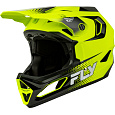 přilba RAYCE SONAR, FLY RACING - USA, (hi-vis/černá/bílá)
