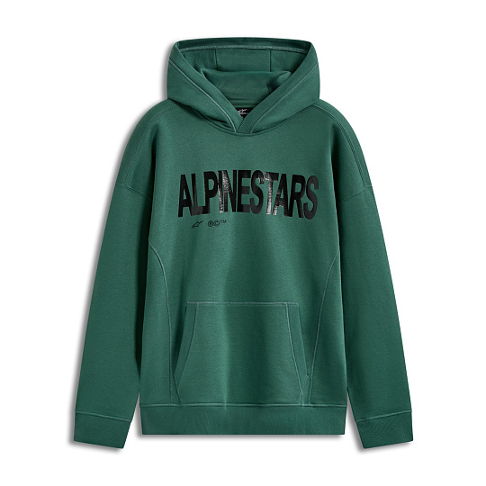 mikina SHAW OVERSIZED HOODIE, ALPINESTARS (zelená) mikina SHAW OVERSIZED HOODIE, ALPINESTARS (zelená)