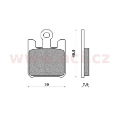 brzdové destičky (směs ROAD TOURING SINTERED) NEWFREN (2 ks v balení) brzdové destičky (směs ROAD TOURING SINTERED) NEWFREN (2 ks v balení)
