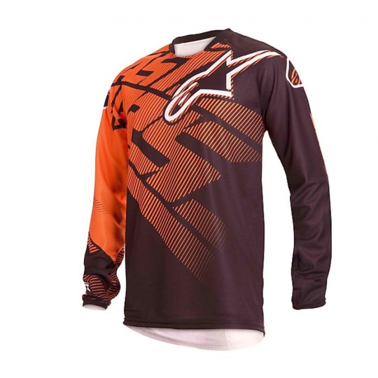 Alpinestars Racer L/S Jersey - dres - Orange Black