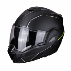 Moto přilba SCORPION EXO-TECH TIME-OFF matná černo/žlutá neon Moto přilba SCORPION EXO-TECH TIME-OFF matná černo/žlutá neon