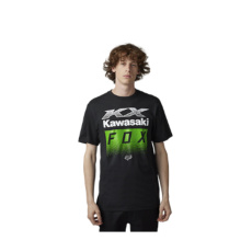 Pánské triko Fox Fox X Kawi Ss Tee Black Pánské triko Fox Fox X Kawi Ss Tee Black