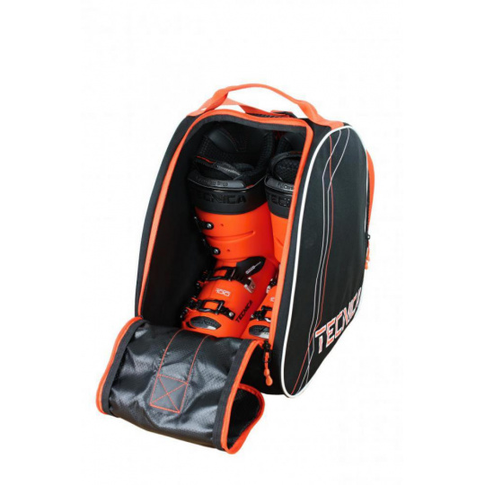 taška na lyžáky TECNICA Skiboot bag Premium, black/orange