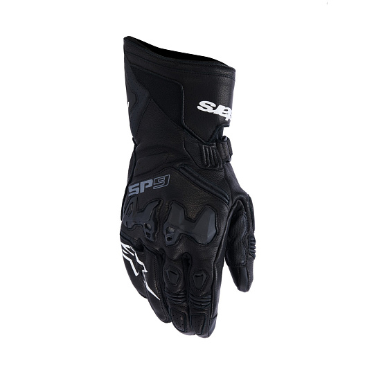 rukavice SP-9, ALPINESTARS (černá/bílá) 2026
