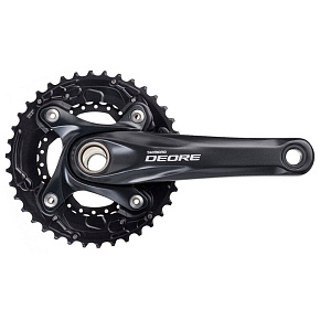 kliky SHIMANO Deore FC-M617, 175mm, 36-22 zubů, 10 speed, HOLLOWTECH II s int.osou, Dyna-sys kliky SHIMANO Deore FC-M617, 175mm, 36-22 zubů, 10 speed, HOLLOWTECH II s int.osou, Dyna-sys