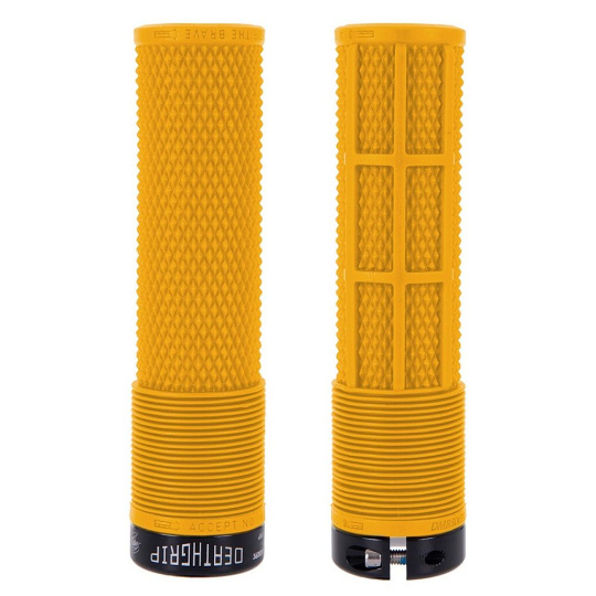 DMR Brendog DeathGrip NON FLANGE gripy Žluté (Thick, Soft)