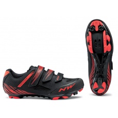 Pánské MTB tretry Northwave Origin Black/Red Pánské MTB tretry Northwave Origin Black/Red