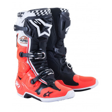 boty TECH 10 2021 limitovaná edice ANGEL, ALPINESTARS (černá/červená fluo/bílá) boty TECH 10 2021 limitovaná edice ANGEL, ALPINESTARS (černá/červená fluo/bílá)