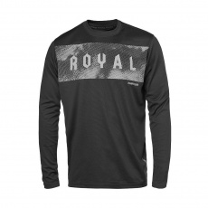 Royal Quantum LS jersey - dlouhé rukávy  - Black