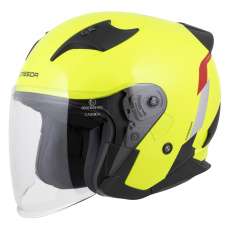 přilba Reflex 2.0 Safety, CASSIDA (žlutá fluo/červená/šedá/stříbrná reflexní) 2026