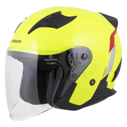 přilba Reflex 2.0 Safety, CASSIDA (žlutá fluo/červená/šedá/stříbrná reflexní) 2026