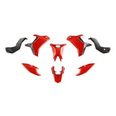 sada plastů YAMAHA Tenere, RTECH (červeno-černá, 5 dílů)