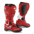 Moto boty TCX COMP EVO 2 MICHELIN červeno/bílé