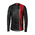 Dartmoor Woods Tech Jersey dres  - dlouhé rukávy - Red Devil BLK