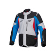 bunda ST-1 WATERPROOF HONDA kolekce, ALPINESTARS (šedá/modrá/černá/červená) 2025