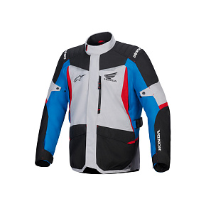 bunda ST-1 WATERPROOF HONDA kolekce, ALPINESTARS (šedá/modrá/černá/červená) 2027 bunda ST-1 WATERPROOF HONDA kolekce, ALPINESTARS (šedá/modrá/černá/červená) 2027