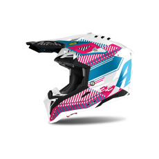 přilba AVIATOR 3.0 Wave, AIROH (růžová/chrom) 2022 přilba AVIATOR 3.0 Wave, AIROH (růžová/chrom) 2022