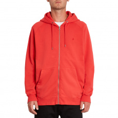 Pánská mikina Volcom Freeleven Zip Fleece Carmine Red Pánská mikina Volcom Freeleven Zip Fleece Carmine Red