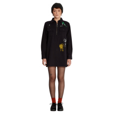 Dámské šaty Volcom Fa Bob Mollema Dress Black Dámské šaty Volcom Fa Bob Mollema Dress Black