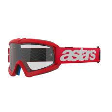 brýle VISION YOUTH BLAZE, ALPINESTARS, dětské (červená, čiré plexi) 2025 brýle VISION YOUTH BLAZE, ALPINESTARS, dětské (červená, čiré plexi) 2025
