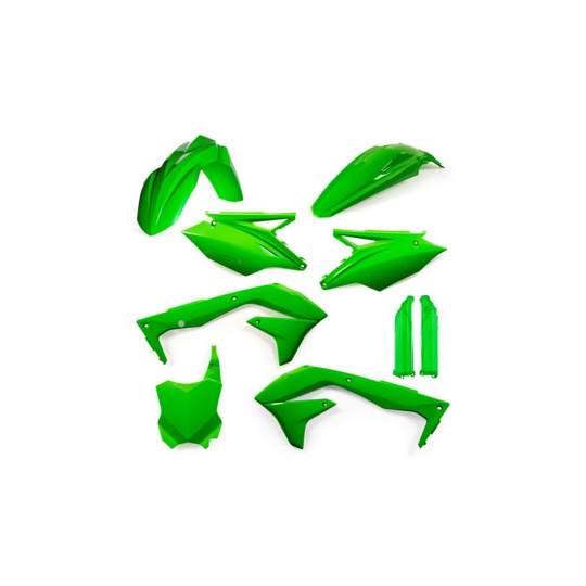 Acerbis plastový full kit pasuje na  KXF 450 16/17 zelená