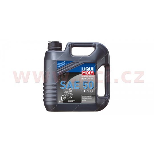 LIQUI MOLY Motorbike HD-Classic SAE 50 Street, minerální motorový olej 4 l