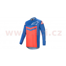 dres FLUID SPEED 2021, ALPINESTARS (modrá/červená) dres FLUID SPEED 2021, ALPINESTARS (modrá/červená)