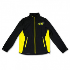 Bunda soft shell VALENTINO ROSSI VR46 černá 107204 Bunda soft shell VALENTINO ROSSI VR46 černá 107204