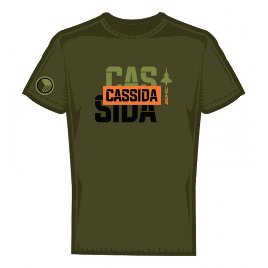 triko SONIC, CASSIDA (zelená military)