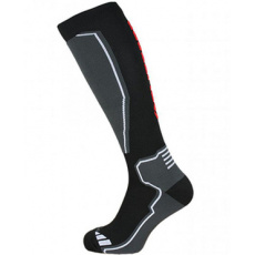 ponožky BLIZZARD Compress 85 ski socks, black/grey