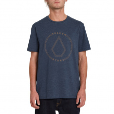 Pánské triko Volcom Rim Stone Hth Ss Navy Pánské triko Volcom Rim Stone Hth Ss Navy